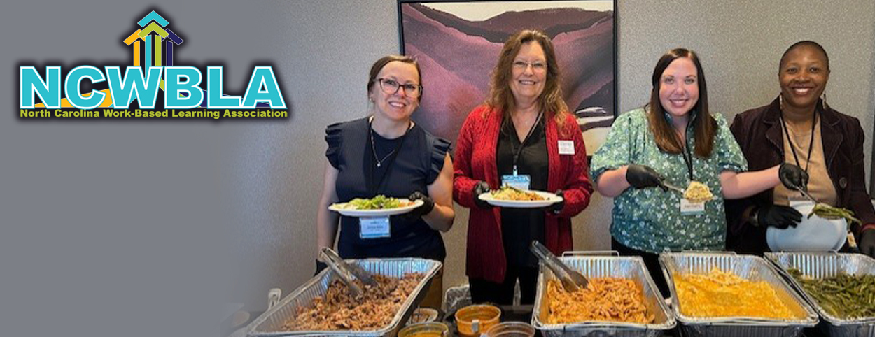 The ladies of the board of directors serving lunch