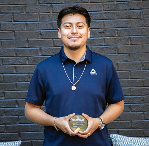 our student of the year 2026 is Elvi Basilio-Saucedo of Forsyth Technical Community College